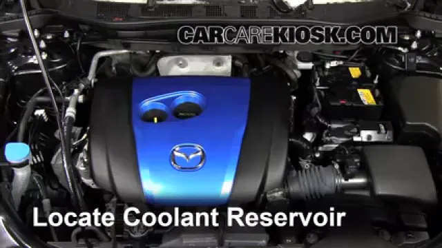 2013 Mazda CX-5 Sport 2.0L 4 Cyl. Antigel (Liquide de Refroidissement) Rincer Antigel